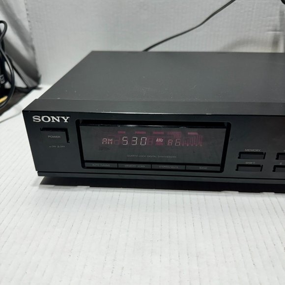 Vintage Sony ST-S110 FM/AM Tuner (WORKNG) - Classic Radio Technology 📻 - Picture 5 of 16
